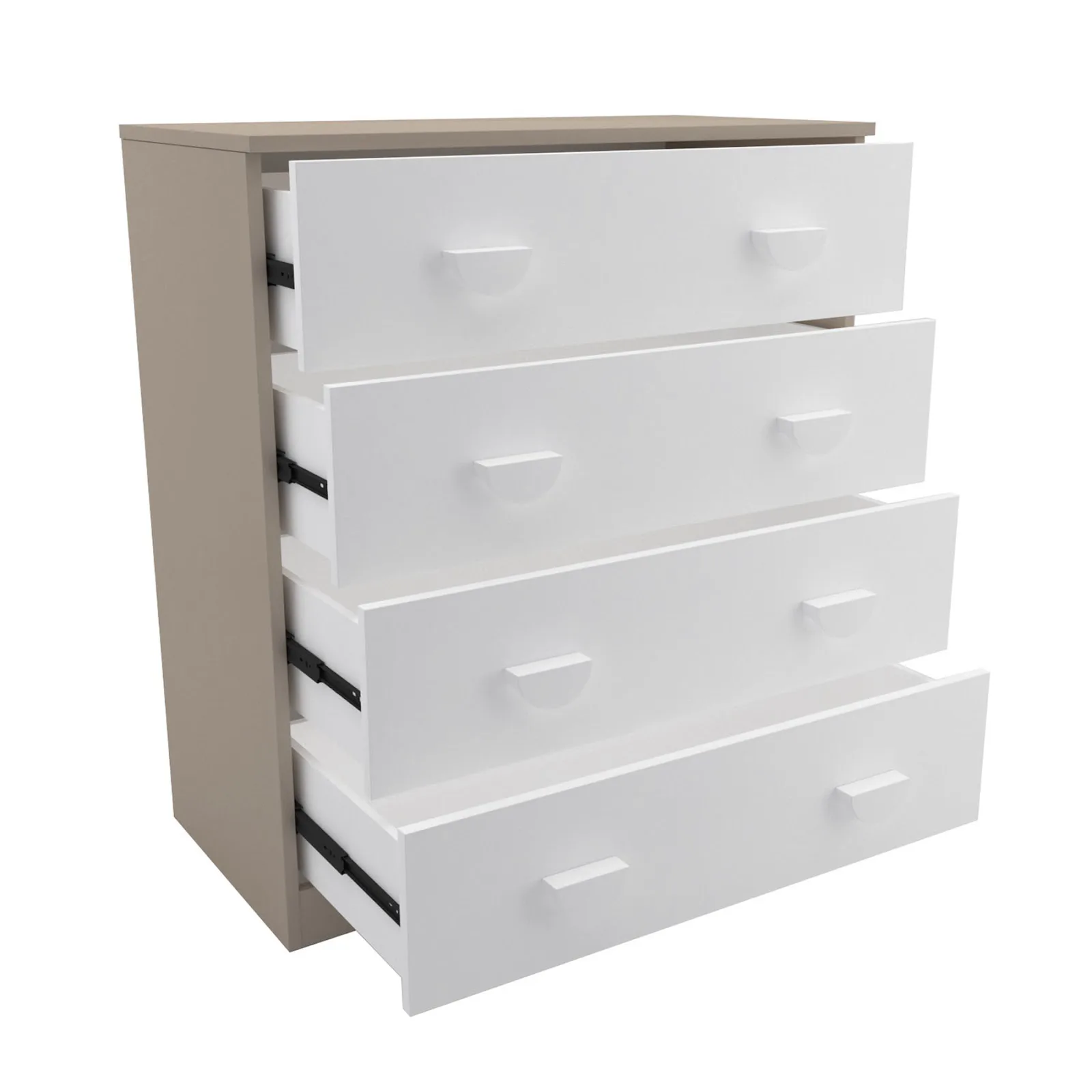 Cajonera 4 cajones 90 cm