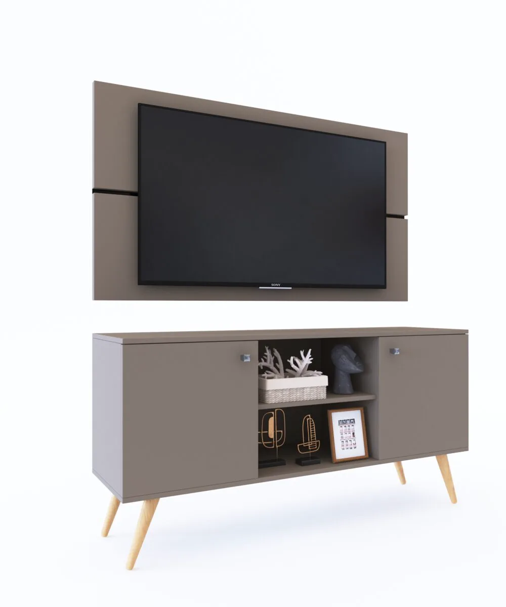 Rack + panel para TV 42"