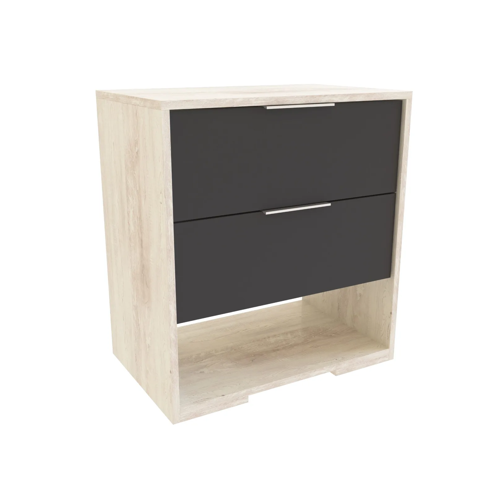 Mesa de luz Duo 2 cajones