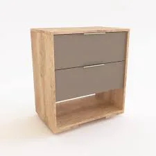 Mesa de luz Duo 2 cajones