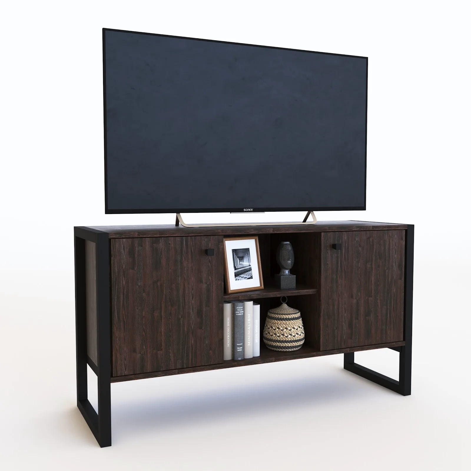 Rack mesa TV 42" 2 puertas