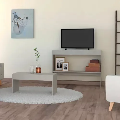 Set mesa de centro + mesa TV 55"