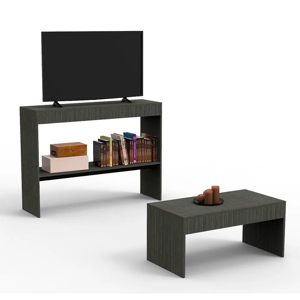 Set mesa de centro + panel TV 55"