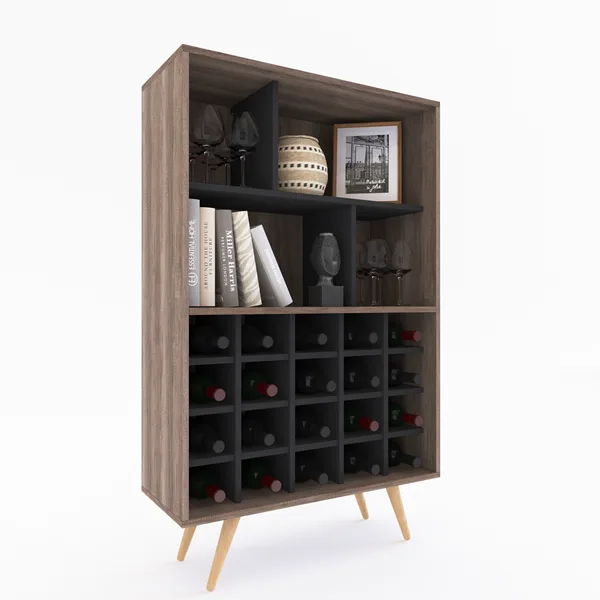 Biblioteca con bodega