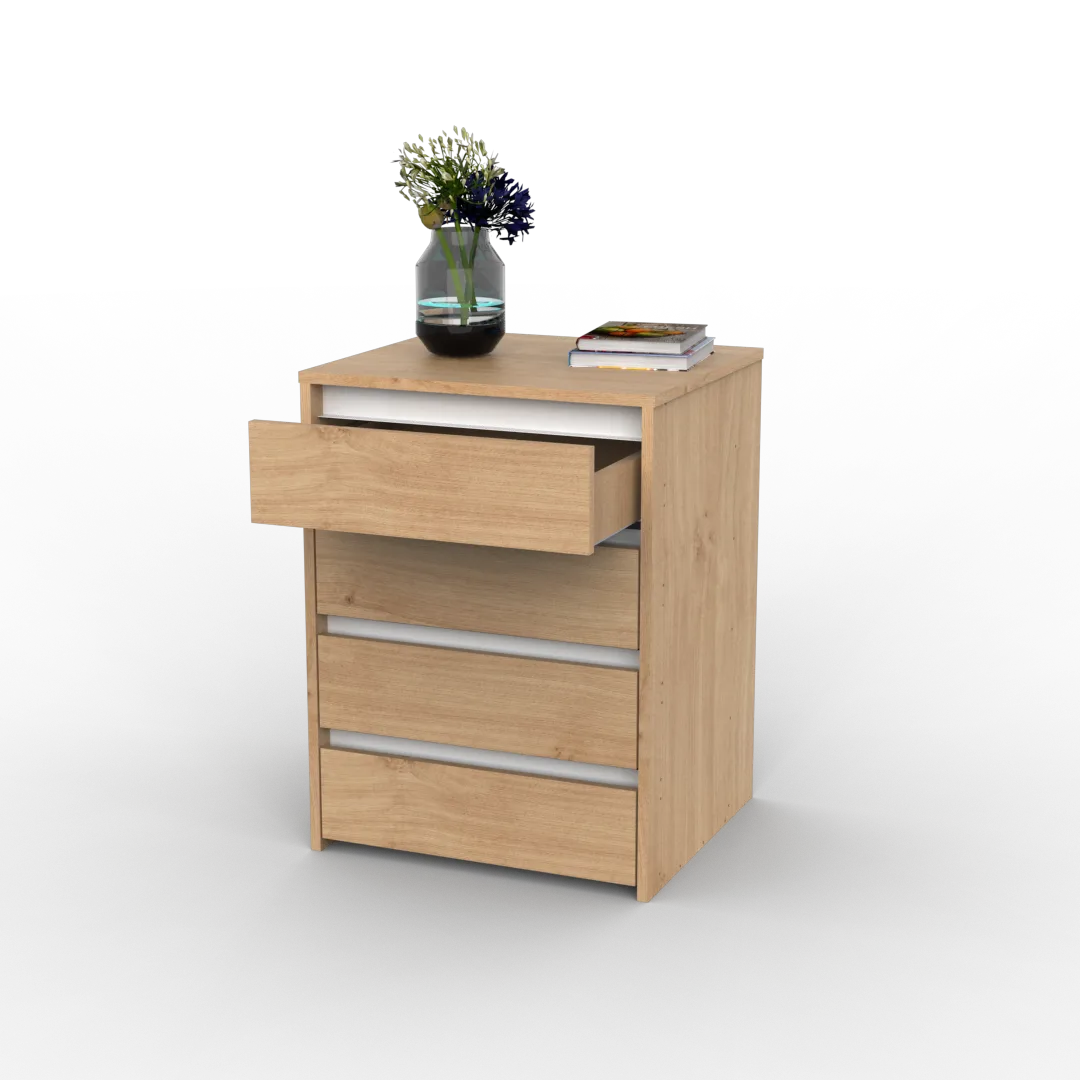 Cajonera de 4 cajones