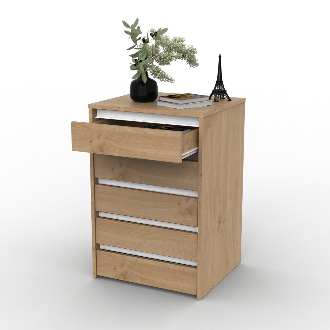 Cajonera de 5 cajones