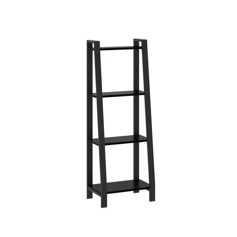 Estanteria moderna 1.40 blanca/negra