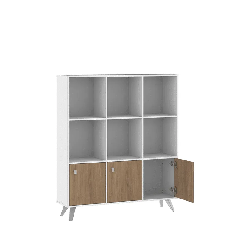 Modulo de 3 cuerpos y 3 puertas escandinavo