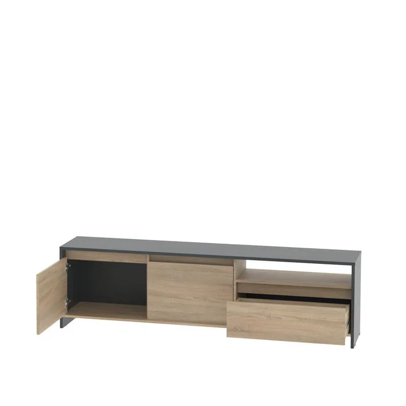 Rack tv Niza con cajon 1,80Mt