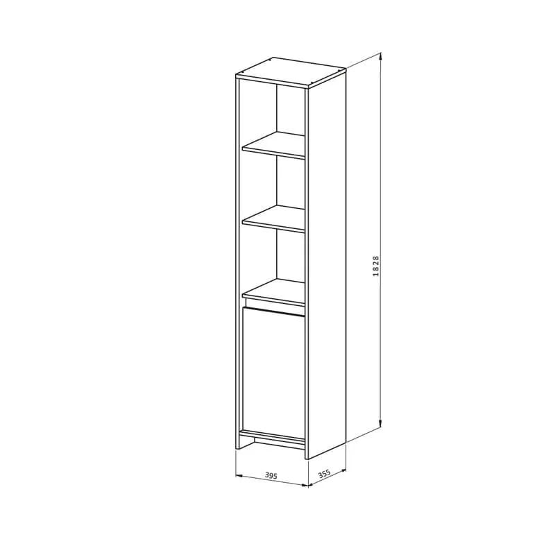 Columna con puerta Niza