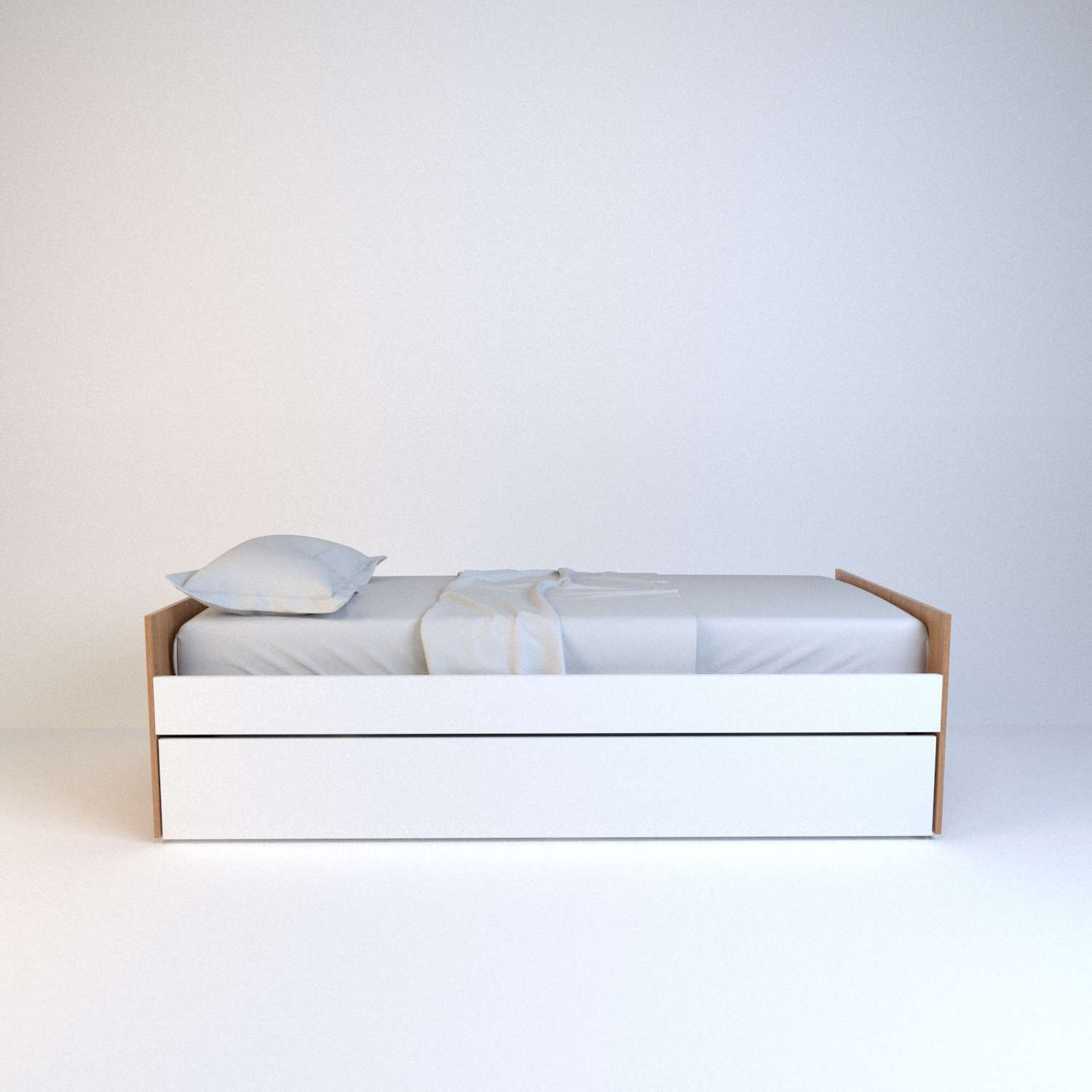 Cama 1 plaza con marinera