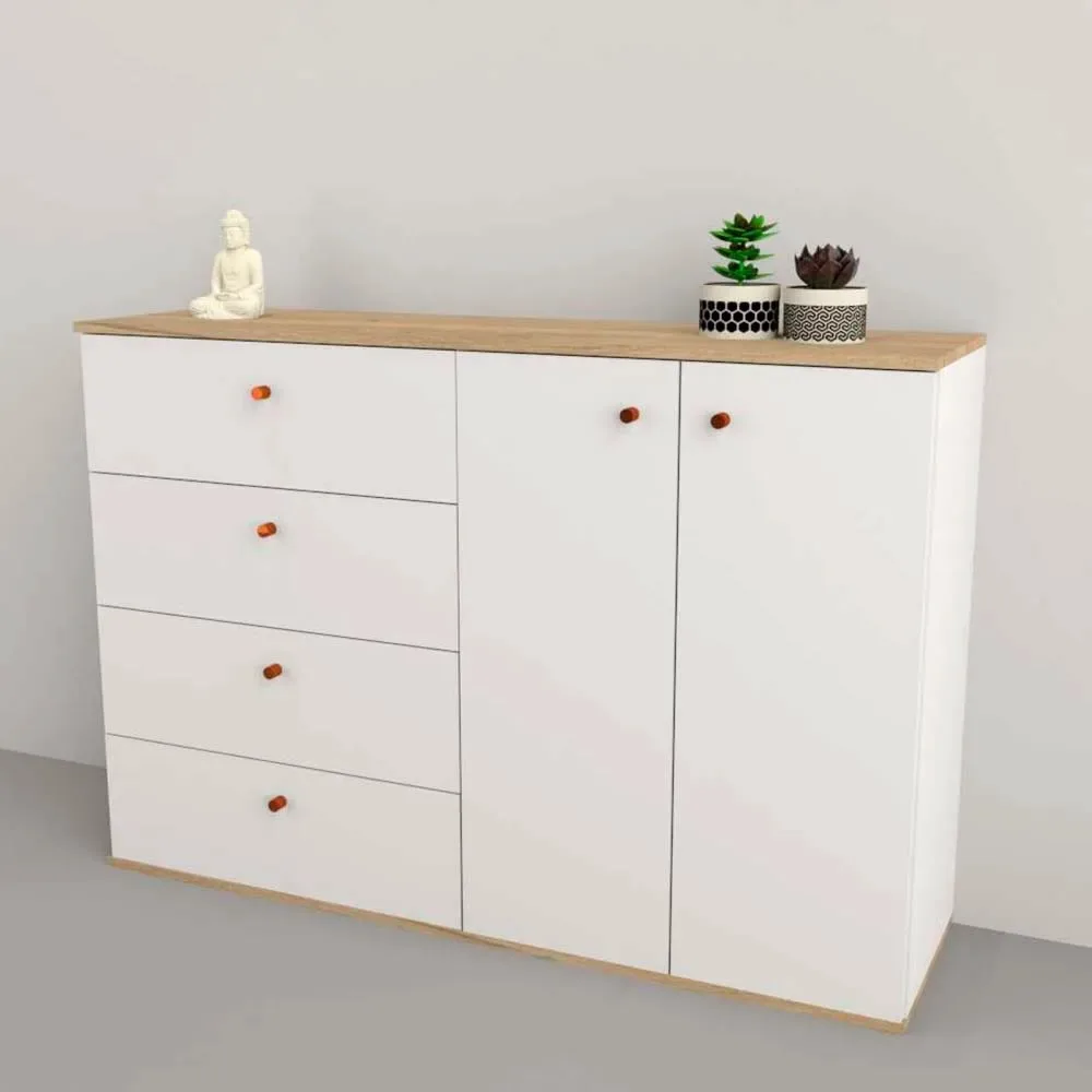 Bahiut 4 caj/ 2 puertas