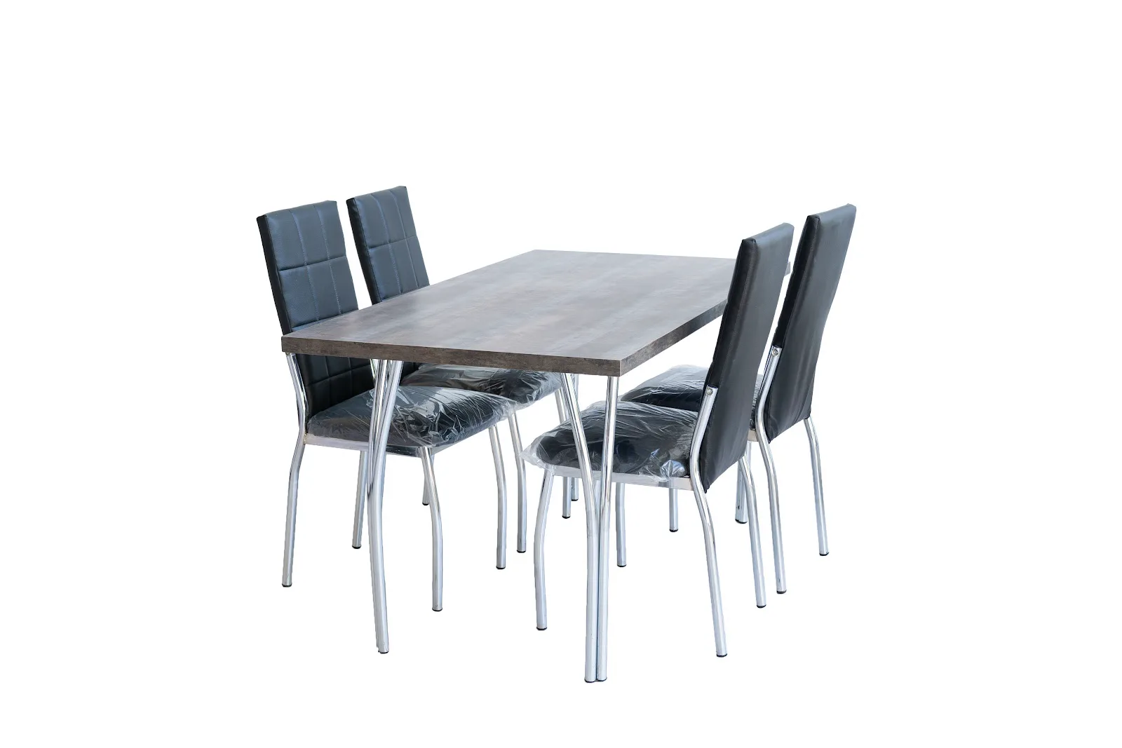 Mesa Base Italiana 1.50m + 4 Sillas 1090 c/costura