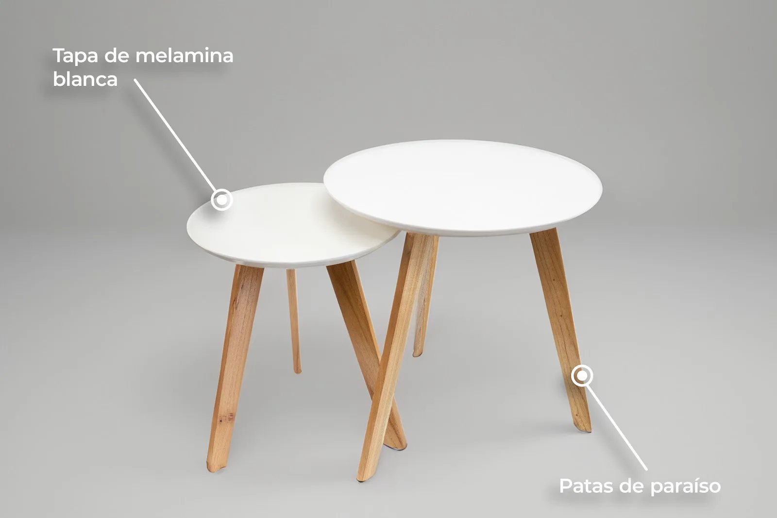 Combo mesas ratonas Vir
