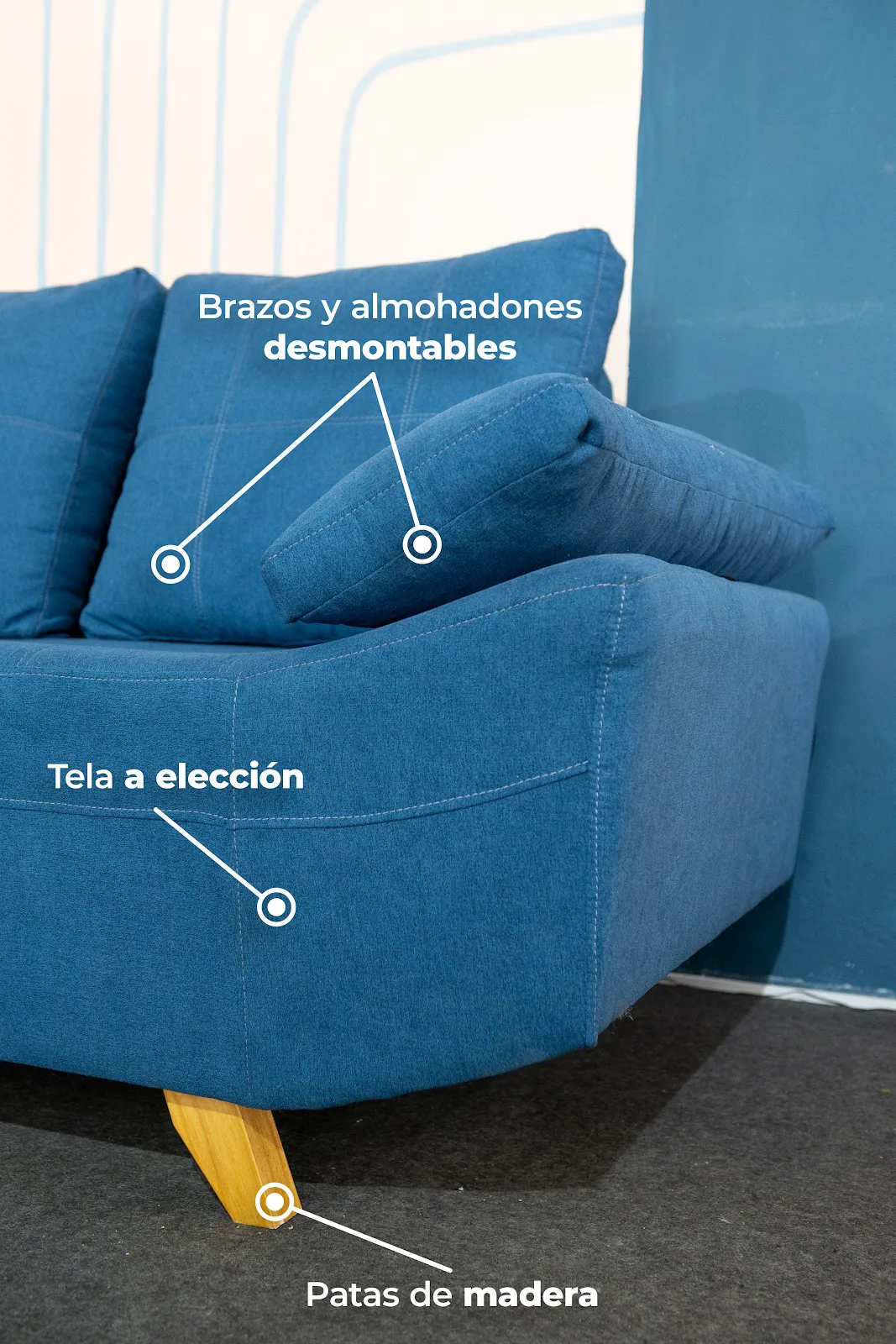 Sillon Barco c/costura