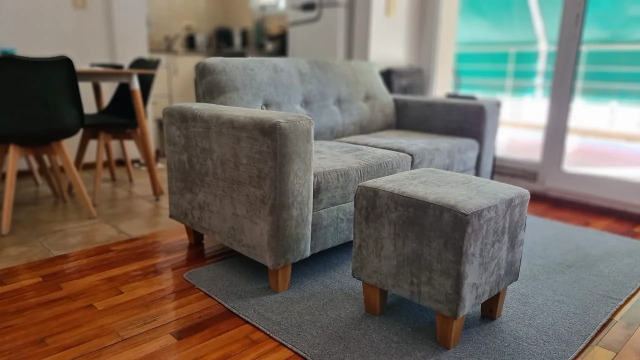 Sillon Aixa c/cubo