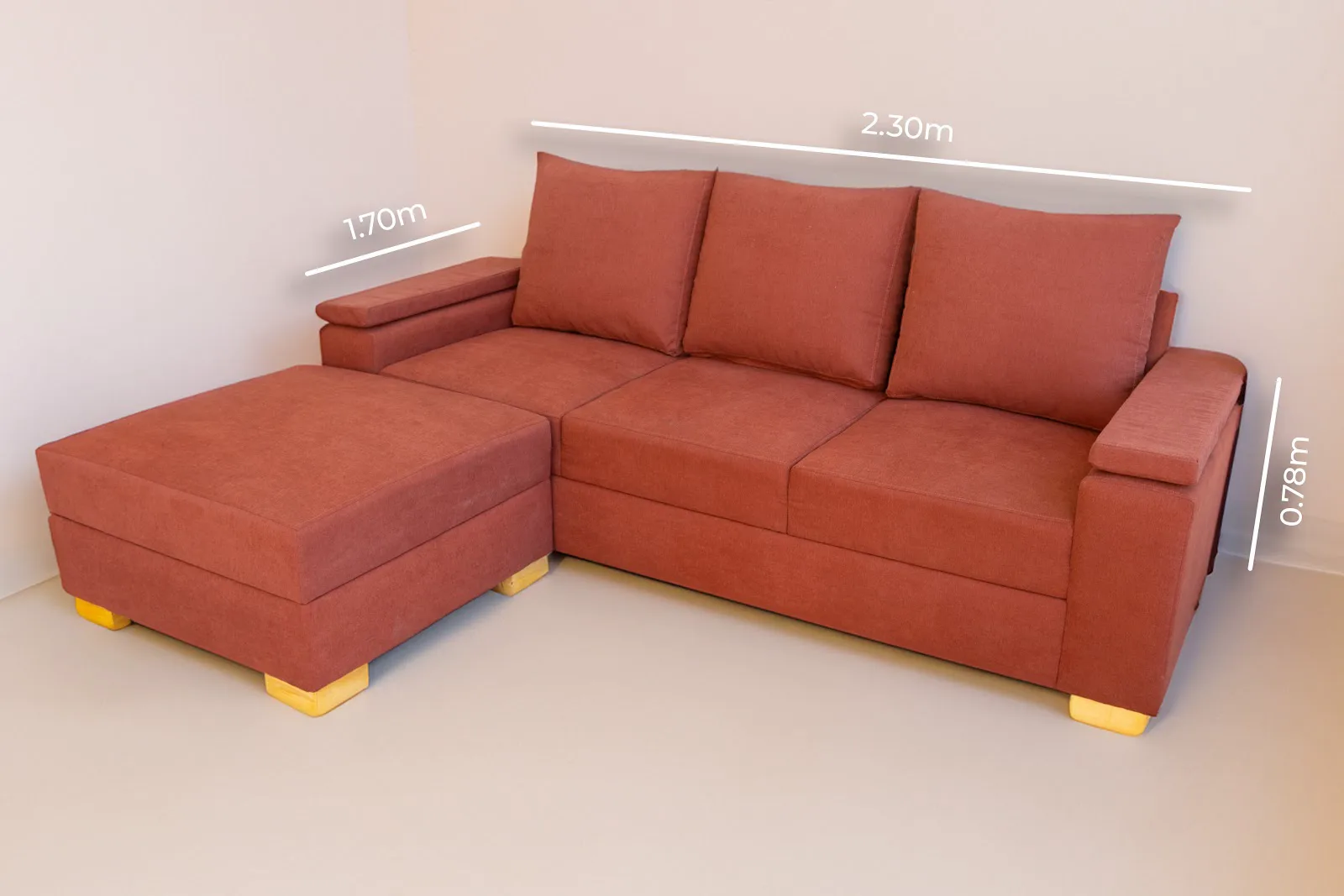 Sillon Modelo Ladrillo