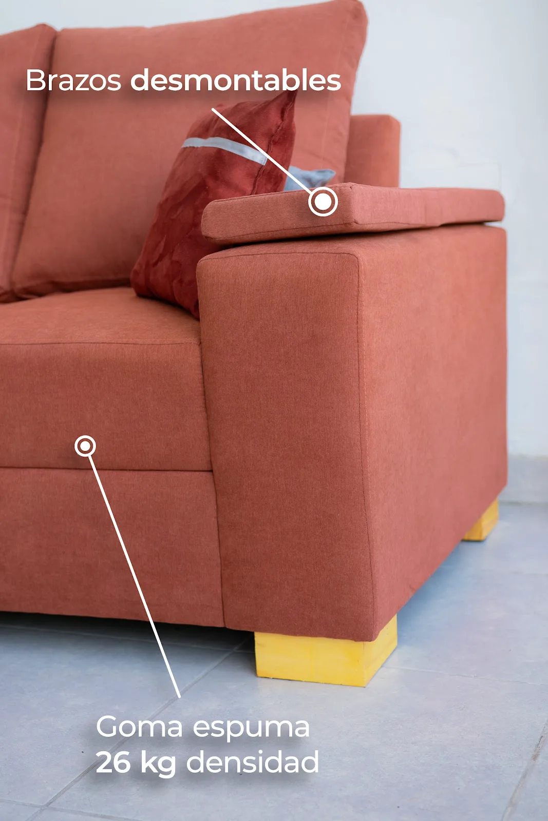 Sillon Modelo Ladrillo