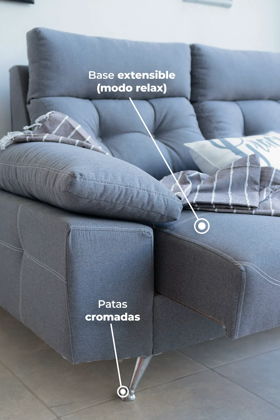 Sillón Relax 2 cuerpos
