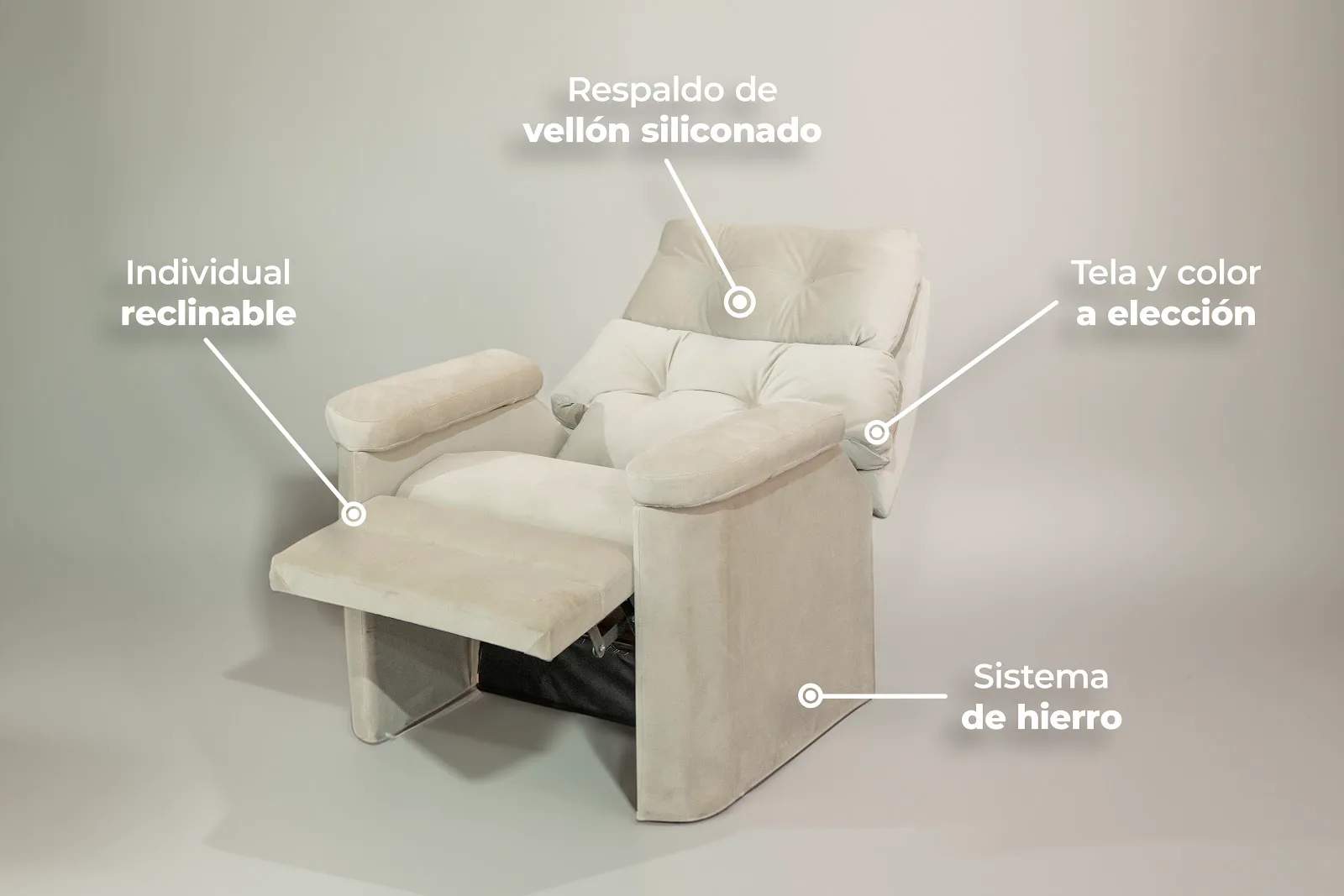 Sillón reclinable Relax