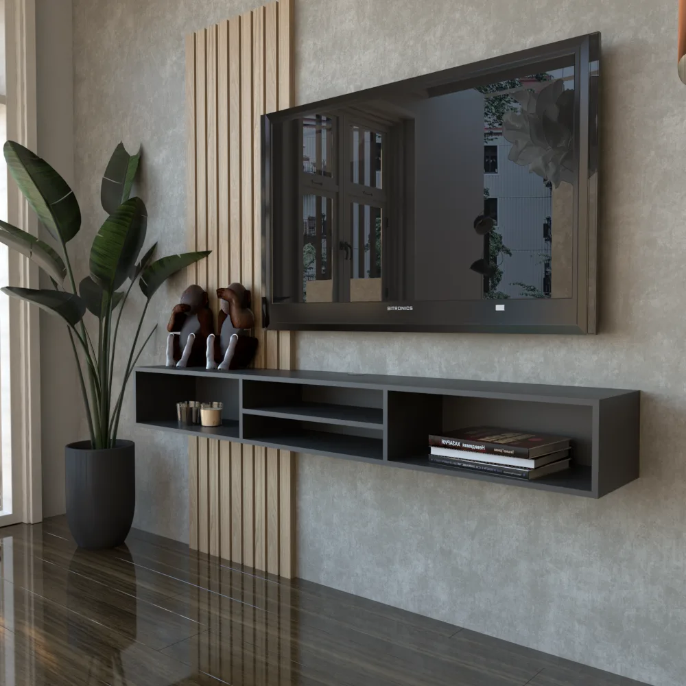 Rack TV para colgar 1.80m